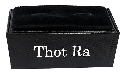 Mancuernillas Thot Ra Bigotes Mostacho Para Camisa D-090 Color Plateado