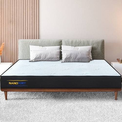 Colchón Espuma 3 Plazas Memory Foam Color Blanco
