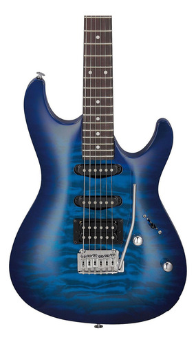 Guitarra Ibanez Gio Gsa 60qa Cor Tbb Blue Burst +alça Cor Azul Orientação Da Mão Destro