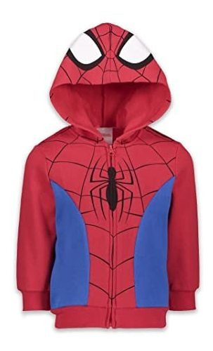 Marvel Spider-man Miles Morales Toddler Boys Zip Up 7dy7r