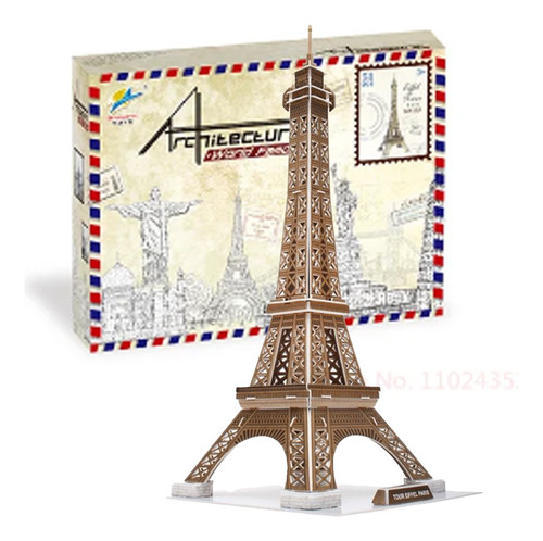 Puzzle 3d De La Torre Eiffel Juego De Mesa Rompecabeza