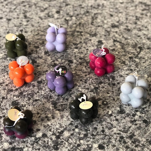 Molde Silicona Bubble Burbuja X3 Mini Velas Jabones Sin Elección