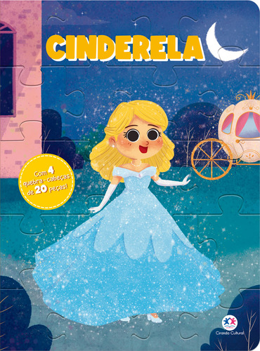 Livro Quebra-cabeça Cinderela Por Paloma Blanca Alves Barbieri Edição 1 Ano 2023 Em Português Editora Ciranda Cultural