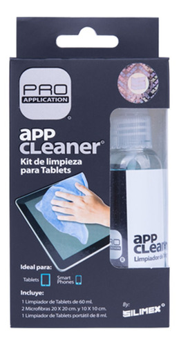 Kit De Limpieza Tablets Y Celulares App Cleaner 60ml Viaje