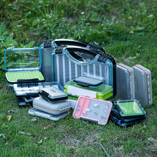 Caja De Pesca Con Mosca De Doble Cara Impermeable Para Apare