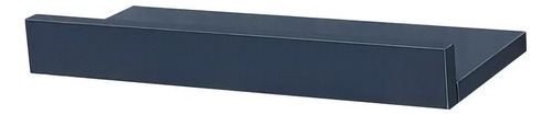 Prateleira flutuante Mercado das Prateleiras 90 x 10cm azul fosco - 90cm x 3.5cm x 10cm e 15mm de espessura