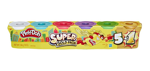 Play Doh Super Gold Pack