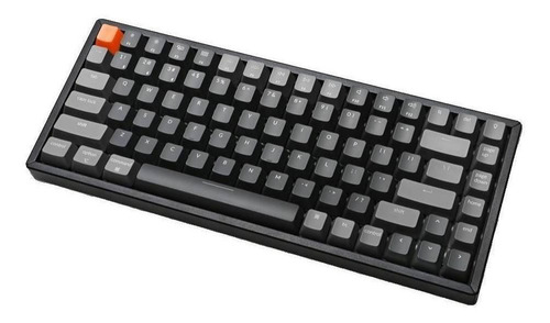 Imagen 2 de 2 de Teclado gamer bluetooth Keychron K2 Version 2 QWERTY Gateron Brown inglés US color negro con luz RGB