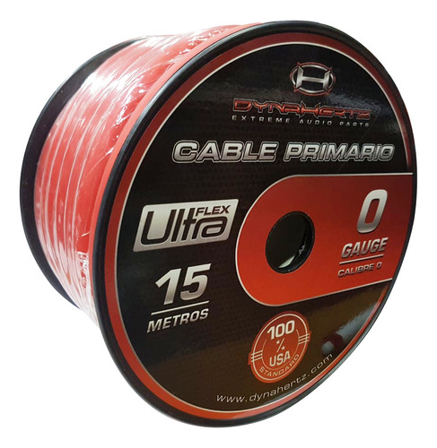 Cable De Parlante X Metro / Ultra Flex - 0 Ga - Dynahertz