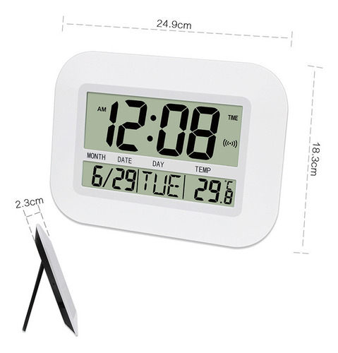 Reloj De Pared Digital Lcd Reloj De Pared Multifunción