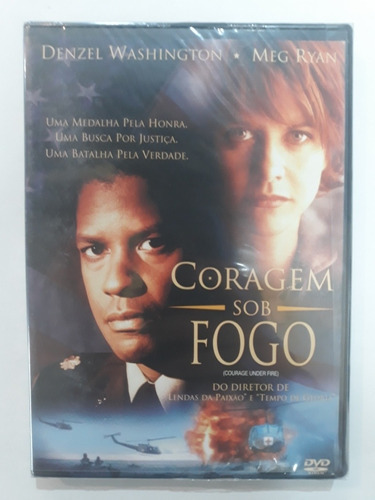 Dvd Filme Coragem Sob Fogo - Original Lacrado 