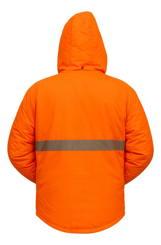 Campera Termica Trabajo Vial Raymi Naranja Xxl
