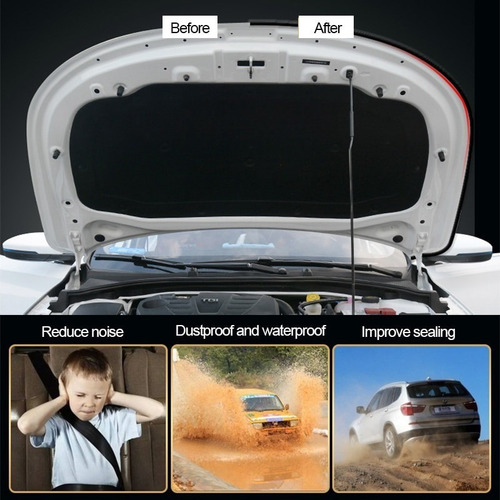 . Tiras De Vedação Da Porta Do Carro 5 M Auto Borracha