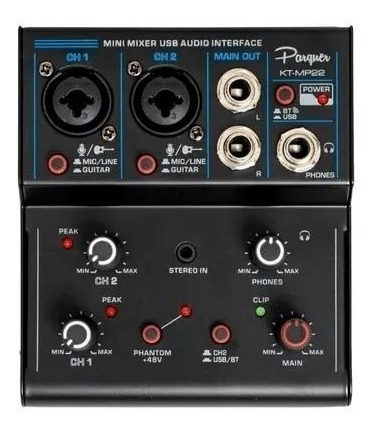 Mixer Parquer Kt-mp22 Usb Audio Interface