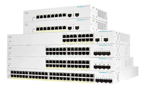 Switch Cisco Business 220 24p Rj45 4sfp+ Cbs220-24t-4x C/nfe