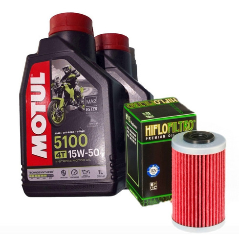 Kit Service Ktm 390 Adventure Duke 250 Filtro + Aceite