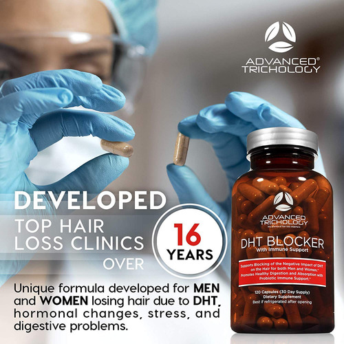 Advanced Trichology Dht Blocker Suplemento Para Cabello