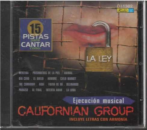 Cd - La Ley / 15 Pistas Para Cantar - Original Y Sellado