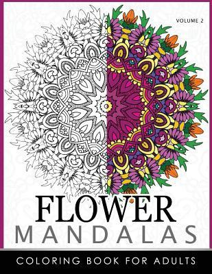 Libro Floral Mandala Coloring Books Volume 2 : Mandala Me...