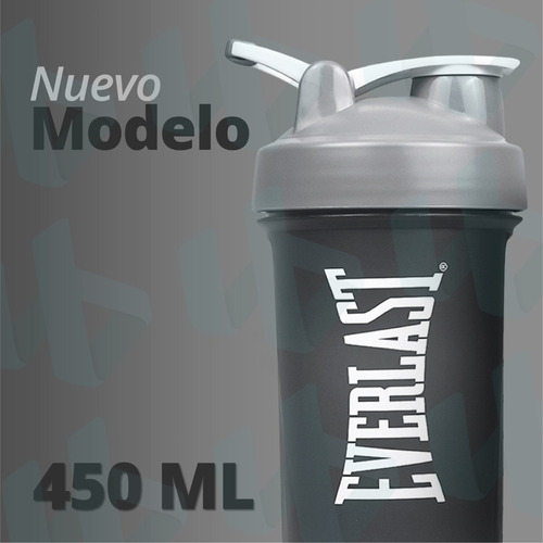 Imagen 6 de 10 de Vasos Shaker Everlast Doble Compartimiento Proteinas Batidos