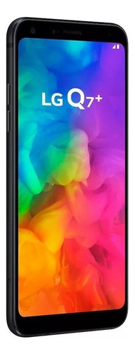 LG Q7+ Dual SIM 64 GB aurora black 4 GB RAM - Bom (Recondicionado)