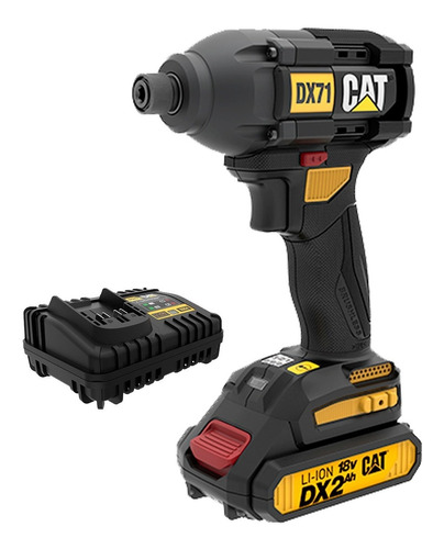 Llave Impacto Brushless Cat Caterpillar Dx71b 1/4´´ Bateria