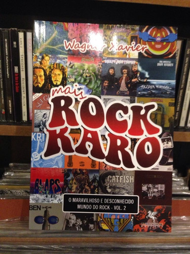 Rock Raro Volume 2 Wagner Xavier Livro Resenha De Lps Vinil