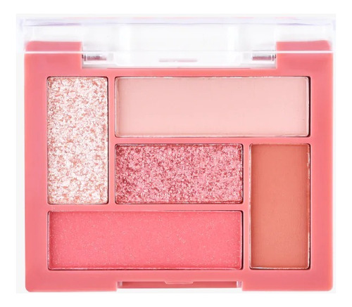 Mini Paleta De Sombras Ojos Such A Palette Ruby Rose 5 Tonos Rich Peach