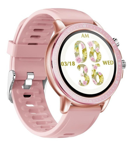 Smartwatch Reloj Inteligente S02 Android Ios Elegante Diseño Color de la caja Rosa