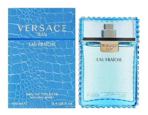 Perfume Hombre Man Eau Fraiche De Versace Edt 100 Ml