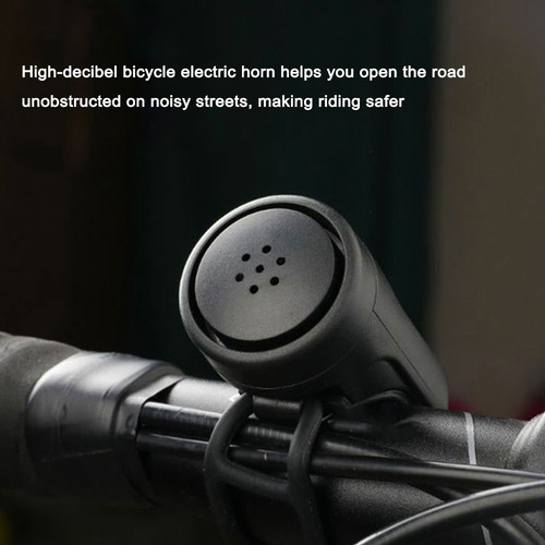 Bocina Eléctrica Con Campana Sonido Carretera Recargab