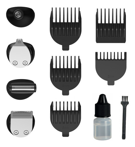 Corta Pelo Y Barba Gama 10 Accesorios Gc625 + Base De Carga