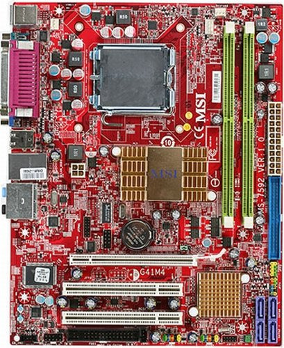 Msi Intel Core Quad Socket Fsb Gbe Micro Atx Placa Base