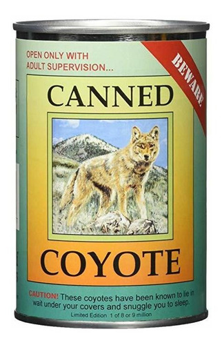 N2 En Latas Critters Animal Relleno: Coyote 6 