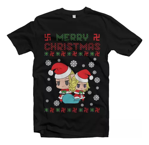 Remera Navidad Ugly Sweater Tokyo Revengers 01 A1 Unisex