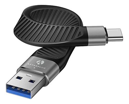 Cable Usb C Ultracorto, 5.5 Pulgadas, Conector Posterior Usb