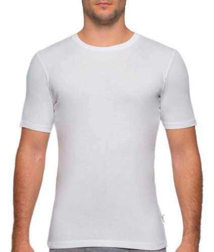 Camiseta Cotton Rib Manga Corta Camiseta Cotton Rib Manga Corta