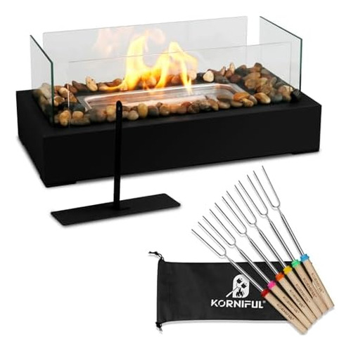 Fogata De Mesa Con Palitos Smores Juego De 6 Palos Para As