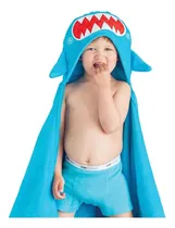 Comprar Toalla Niños C\u002Fcapucha Diseño Tiburón Marca Zoocchini!