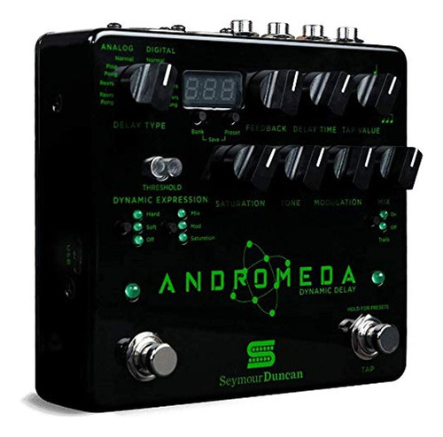 Seymour Duncan Andromeda Dynamic Digital Delay - Pedal De Ef