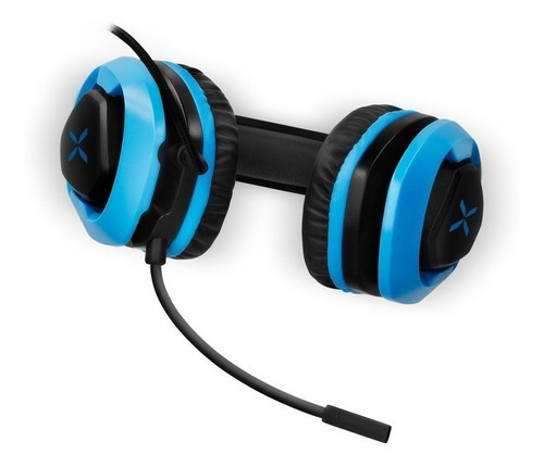 Imagen 6 de 6 de Auricular Gamer C/microfono Noblex Arena Luz Azul Led