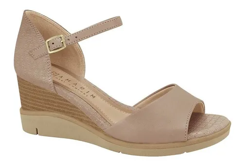 Sandalia anabela ramarim best sale confort