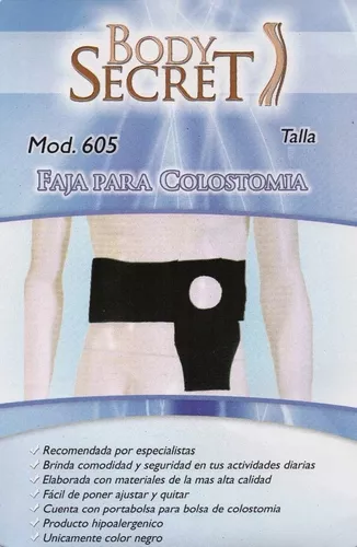 Faja/cinturon Para Colostomia Envio Gratis