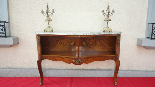 Rara Consola Biblioteca Antigua Francesa Luis Xv Mirala (Usado)