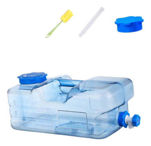 Contenedor Agua Para Acampar, Cubo Para Beber Con Grifo,