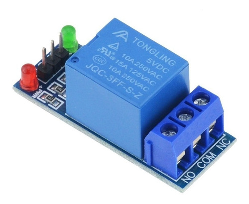 Modulo Rele Relay 1 Canal 5v 10a Arduino Pic Hobbytronica