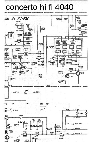 Esquema Em Pdf Via Email Receiver Telefunken Hi Fi 4040