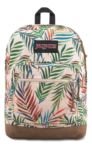 Mochila Jansport Right Pack Expressions Painted Palms 31l Cor Floral/Offwhite