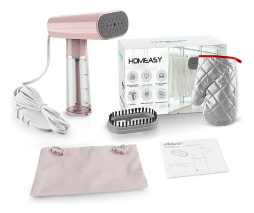 Vaporizador De Mano Homeasy T03 - Planchas Vapor Portátil Rosa