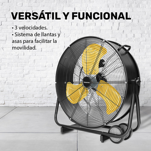 Circulador De Aire Metálico Industrial Taurus Colossal